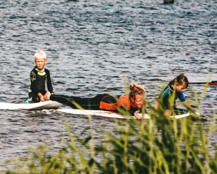 Kinder- und Jugendtraining tow - windsurfen